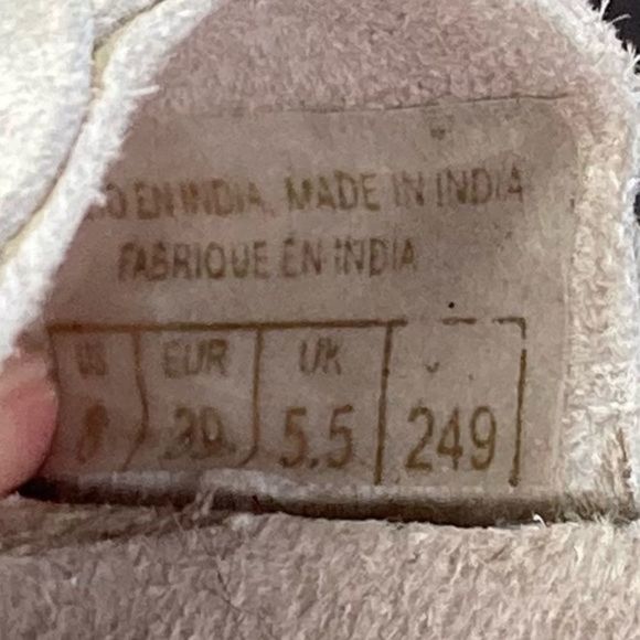 Muses and Cloud Beige Braided Ankle Strap Cork Accent Sandals - Picture 8 of 8